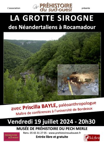 La grotte Sirogne : des Néandertaliens à Rocamadour